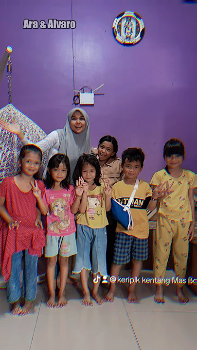 Terima kasih teman teman sudah datang kerumah Alvaro #aradanalvaro #keripikkentangmasboy #trending