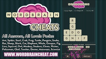 WordBrain Octopus 20 Cheats | WordBrain Cheats | Octopus 20 Answer