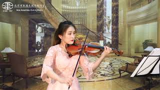 Every sound is the breath of nature violin