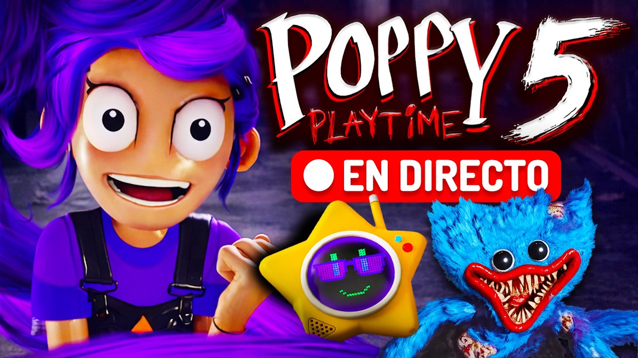 Jugando el *NUEVO* Poppy Playtime Capítulo 5 - JUEGO COMPLETO | 🔴 DIRECTO