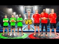 Can 5ft hoopers beat 7ft hoopers in trampoline basketball