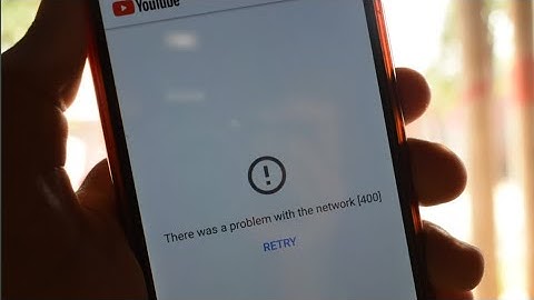 youtube fix there was a problem with the server (400) error problem solve 2023