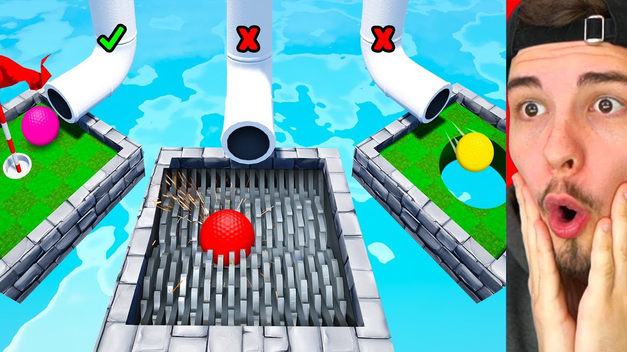 Wähle NICHT DIE FALSCHE RÖHRE?! (Golf Simulator)