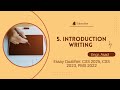 Introduction writing by Engr. Asad
