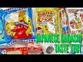 Japanese Dagashi (candy and snack) Taste Test