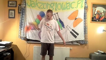 #3 Diabolo Tricks - Trapeze-  How to do a trapeze with diabolo - full tutorial, 3 angles, slo-mo.