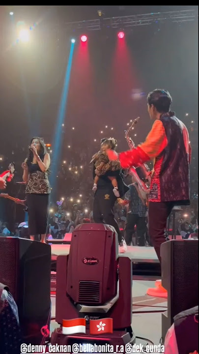 Penampilan bella bonita dan denny caknan bersama dek cunda di hongkong #bellabonita #dennycaknan