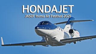 [入間航空祭2025] 超絶機動離陸 HONDAJETはブルーインパルスだったのか？　Amazing takeoff！　That's crazier than the Blue Impulse.