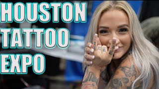 Day One At The Houston Tattoo Convention!!! Watch Me Put Jenifer Through Some Pain!!!  Chase Nolan