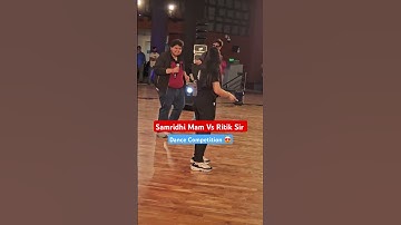 Samridhi Mam Vs Ritik Sir Dance  Competition 😱💥 #physicswallah #samridhimam #ritiksir