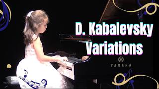 Kabalevsky : Five Easy Variations-1, Op. 51 No.1 | Carmel Klavier Competition 2025