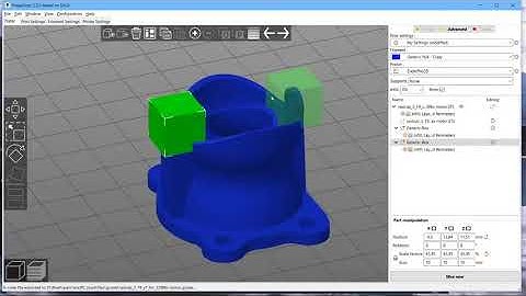 Prusa/Cura slicer tutorial on Support enforcer/Support blocker
