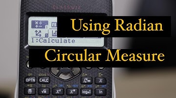 Using radian and degree to find the answer in Circular Measure