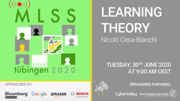 Learning Theory, Part 2