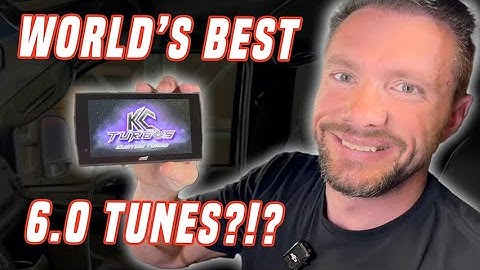 Review van de gloednieuwe KC Evolution CTS3 6.0 Powerstroke Tuner!!