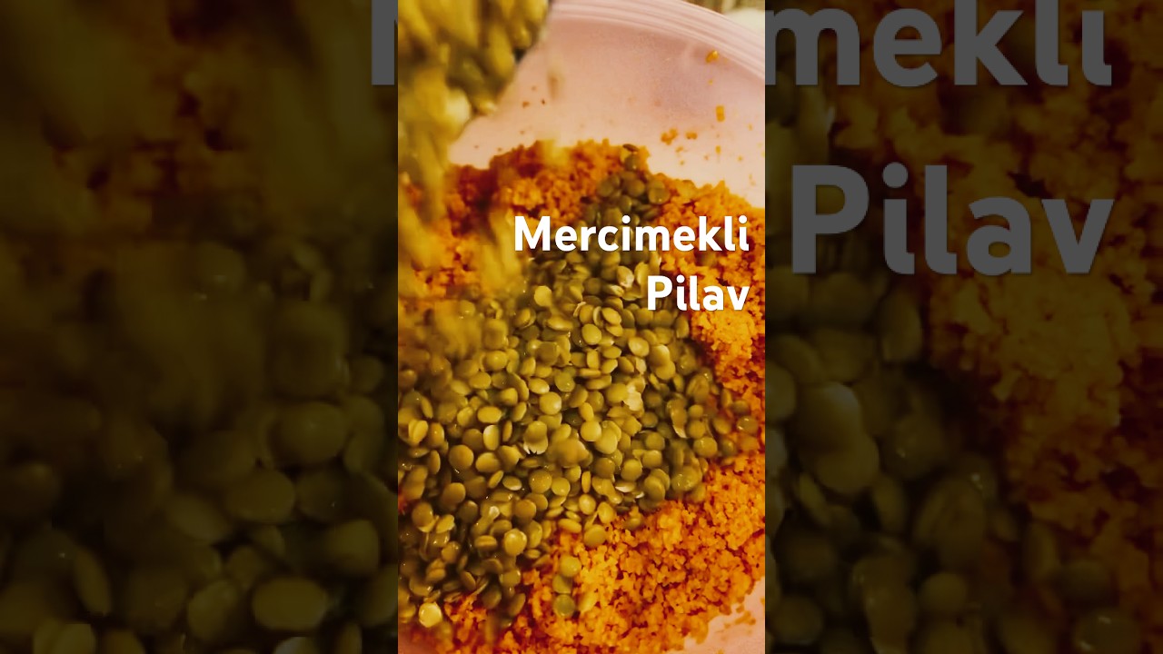 Mercimekli bulgur pilavı 🤤Tarif açıklamalarda 🤍 Mercimekli bulgur pilavı 🤤Tarif açıklamalarda 🤍