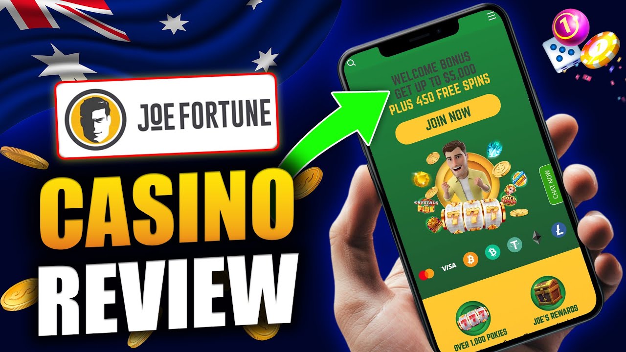Joe Fortune Casino Mobile Interface