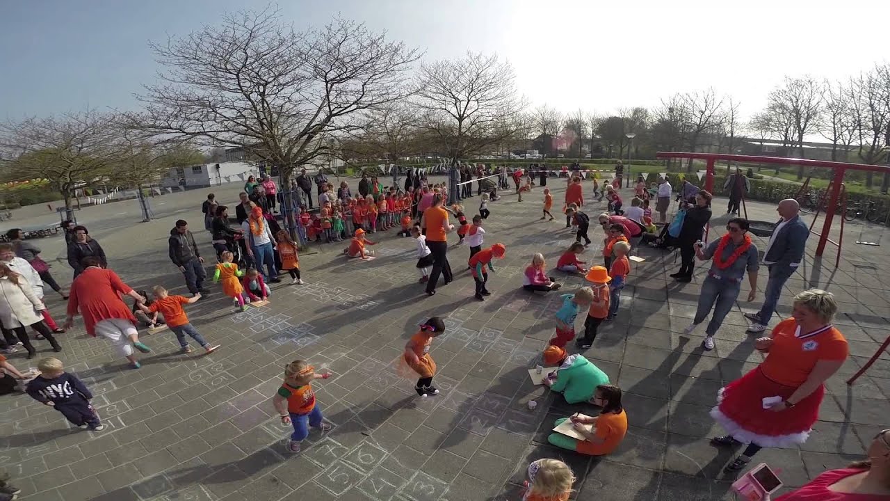 Koningsspelen 2015 op de regenboog Lelystad.