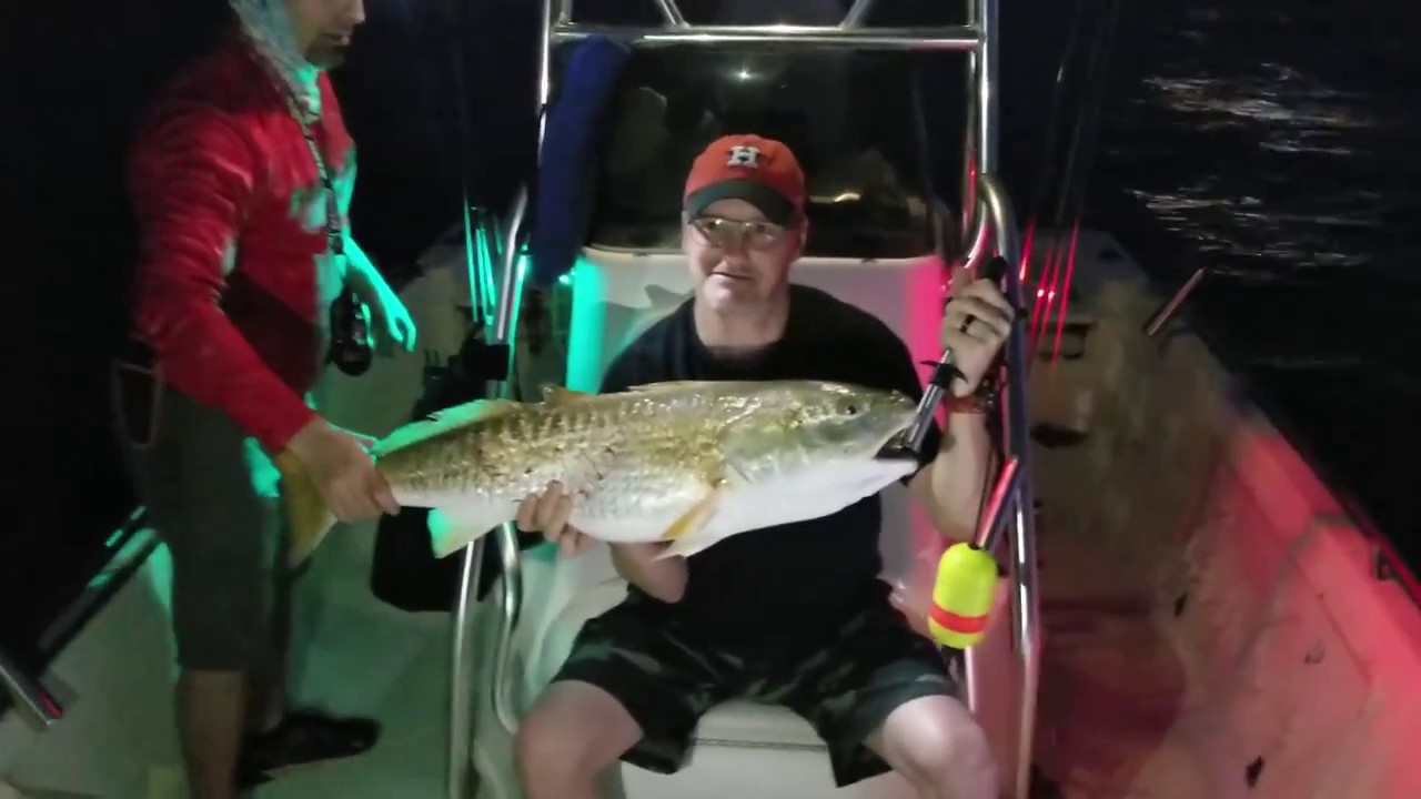 THIS IS WHAT IT FEELS LIKE TO GO WITH A FISHING GUIDE! Galveston