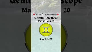 Gemini Daily Horoscope Aug 17 2022