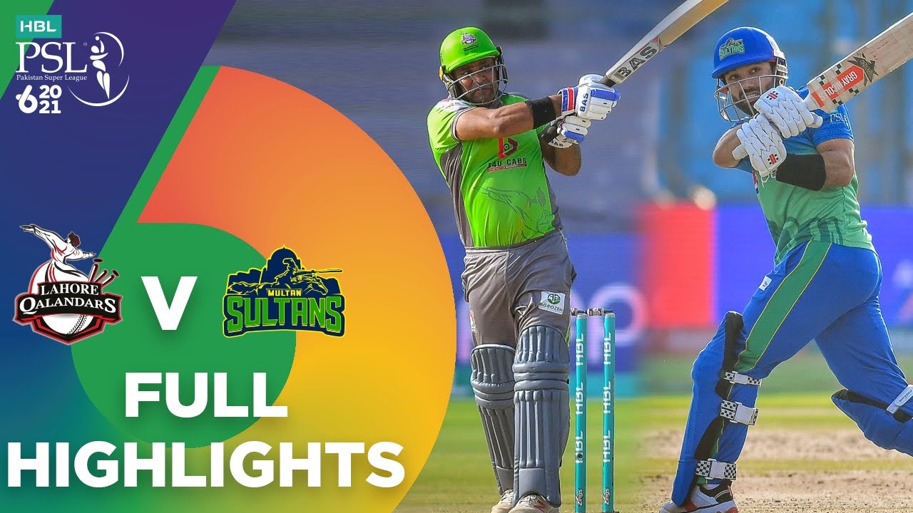 Full Highlights | Lahore Qalandars vs Multan Sultans | Match 7 | HBL PSL 6  | MG2T