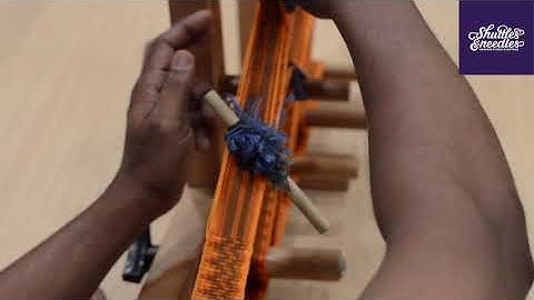 krokbragd weave on Inkle loom