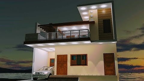 Constructing 3D house model Part: 3|| Rendering ||Applying light to model ||