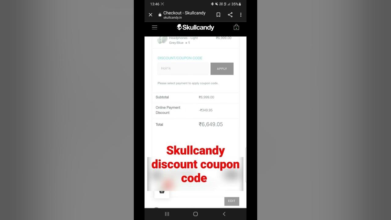skullcandy discount coupon code YouTube