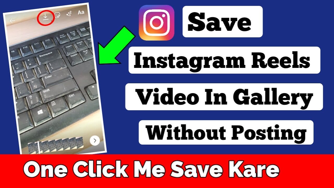 how to save reels on facebook