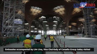 Representatives of six embassies visit TIA, left awed by airport’s design