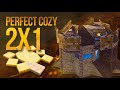The Solitary II - Solo/Duo/Trio FLOOR STACKED 2x1 Design Rust