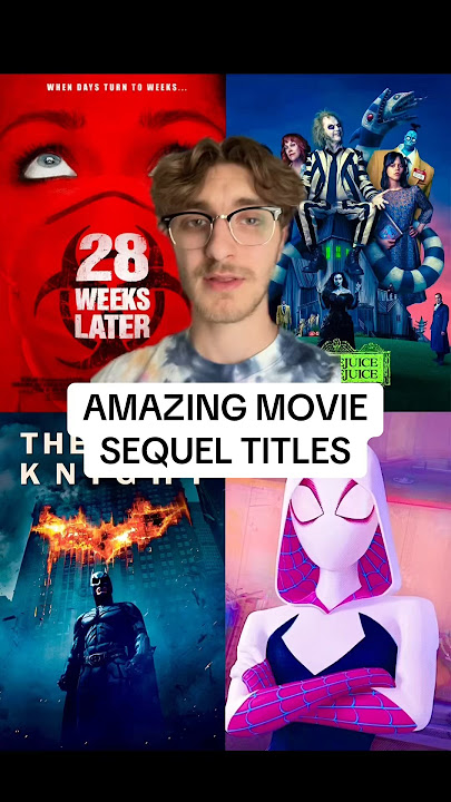 AMAZING MOVIE SEQUEL TITLES‼️❄️ #movies