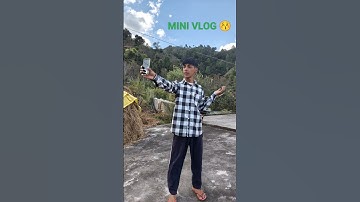 MINI VLOG कैसे बनाते है 🍁// How to create a mini vlog 😚 #minivlog #vlog #uttrakhnd #shorts