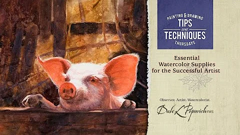Popovich's Tips & Techniques: Essential Watercolor...