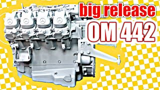Overhaul of the engine Mercedes OM 442///big release