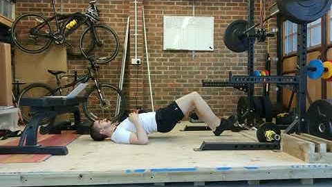 Half Extended Hamstring Bridge March — Nick-E.com Exercise Library