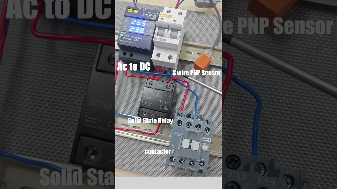 ESR Series Solid State Relay Connecting Sensor Contactor Reliable Power Control Shorts