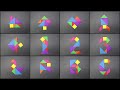 Como fazer um TANGRAM de papel! ||| Origami |||