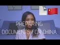 Preparing Documents to Teach English In China| My Journey to China| Emily Boitumelo