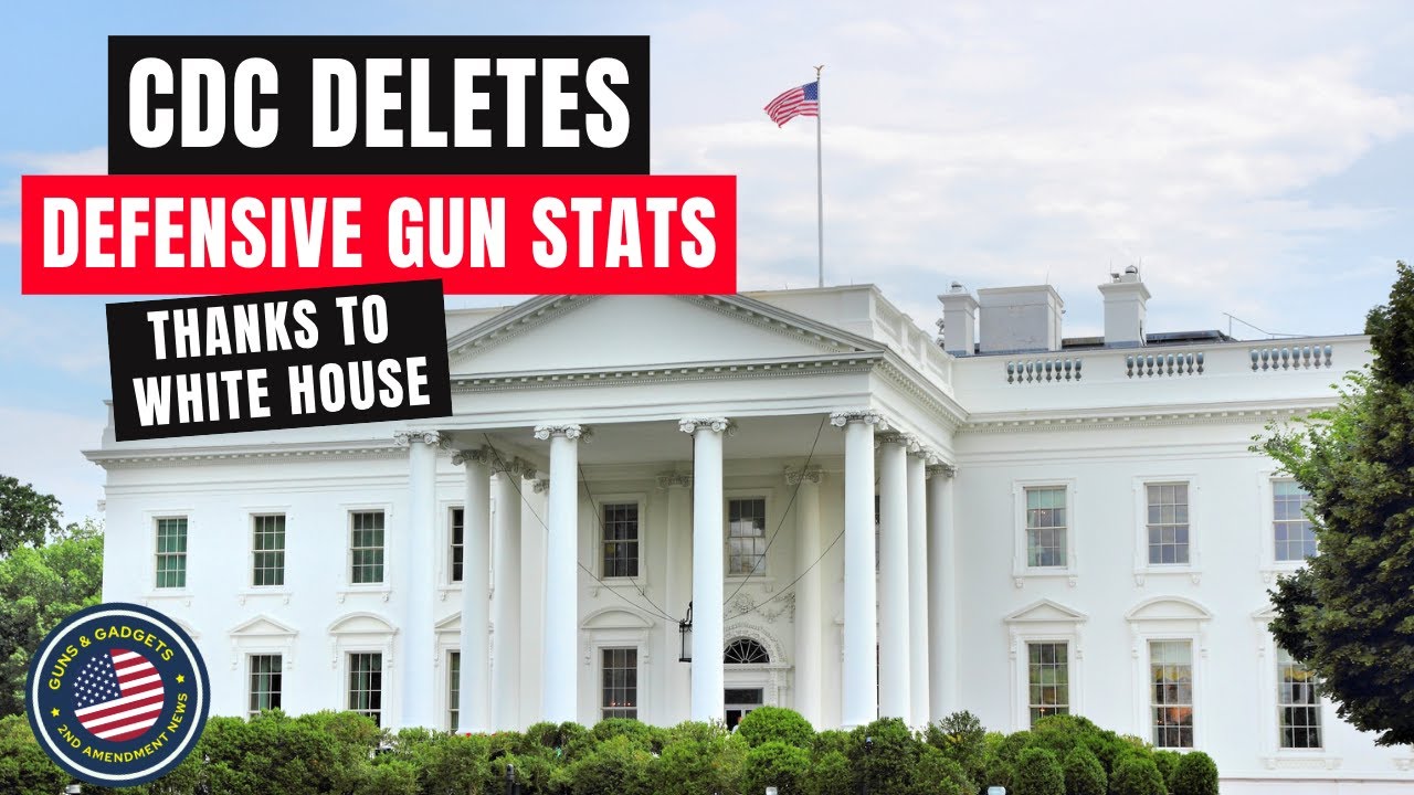 Big News! CDC Deletes Defensive Gun Use Stats To Help Gun Controllers