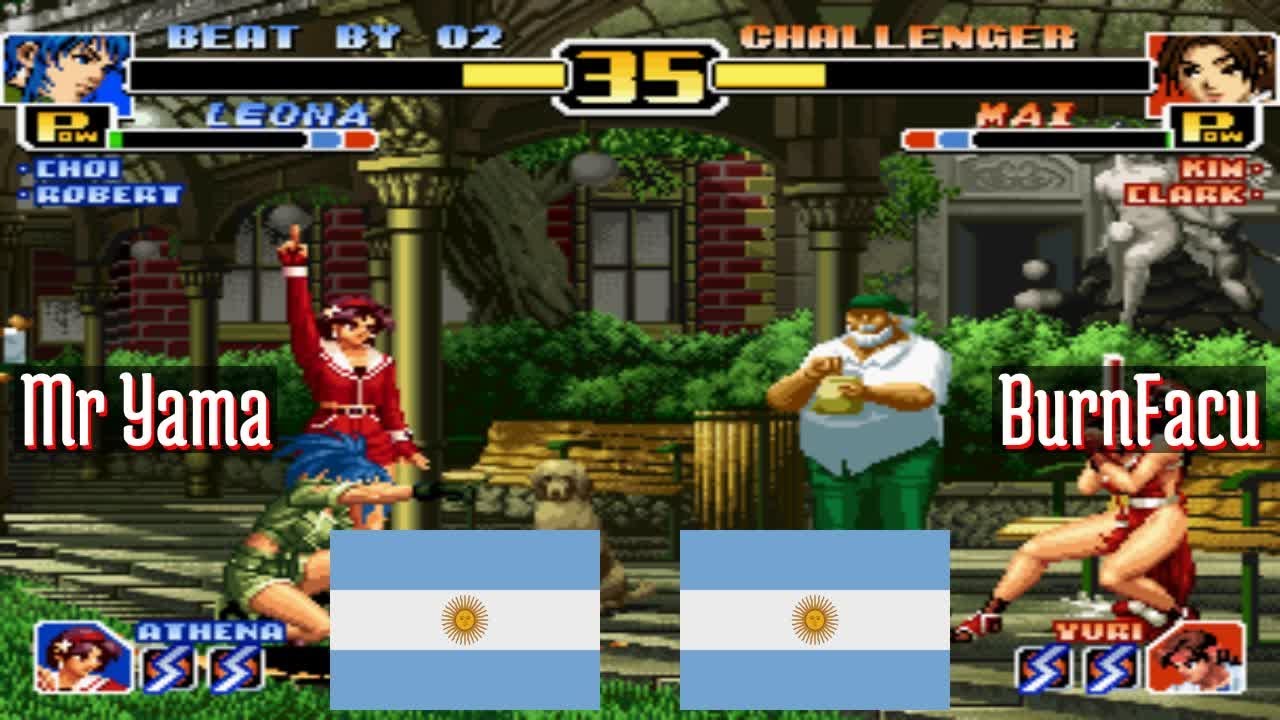 FT5 @kof99: Mr Yama (AR) vs BurnFacu (AR) [King of Fighters 99 Fightcade] May 27