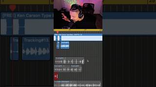 Clip of recording “Poppin” live 🌩️ #luckylu #music #twitch