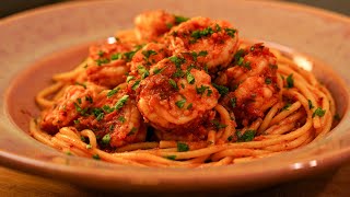 Tomato Shrimp Pasta