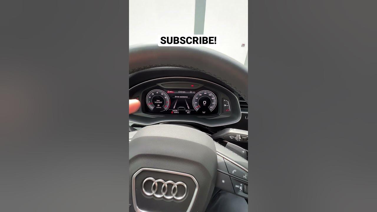 How To Turn Off Audi Lane Assist #shorts - YouTube