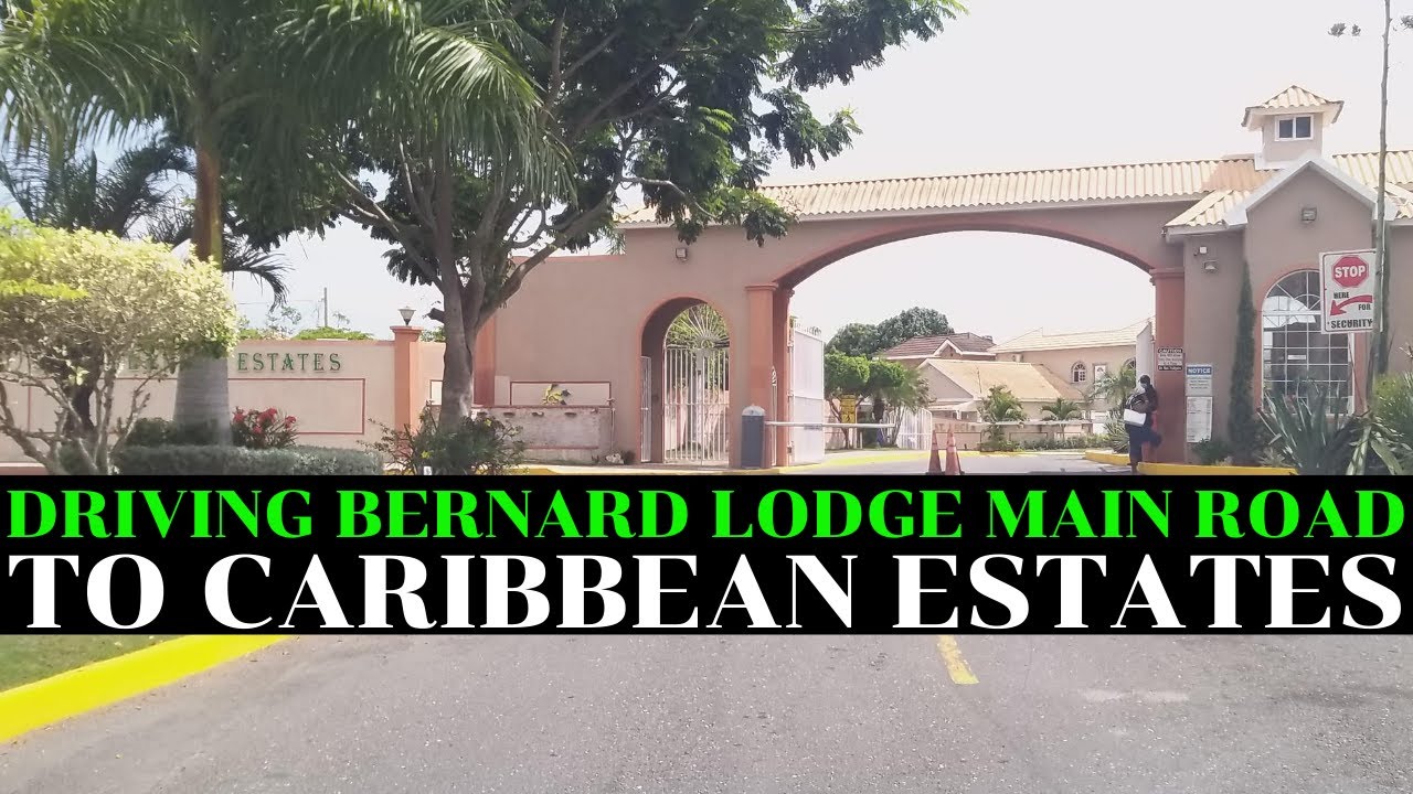 DRIVING BERNARD LODGE MAIN ROAD TO CARIBBEAN ESTATES PORTMORE ST