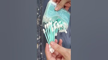 ❄️WOW! Snowflake from cotton buds ❄️❄️❄️