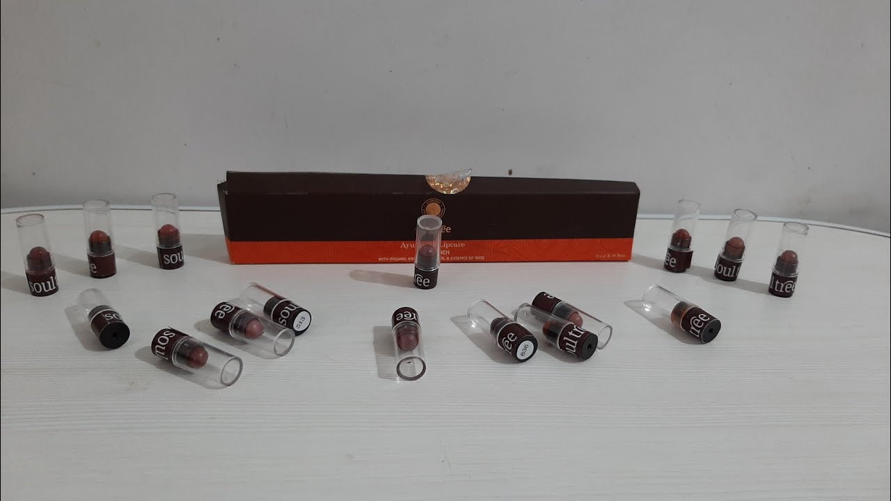 soultree miniature lipstick review demo