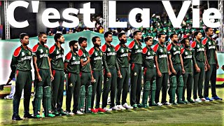 C'est La Vie Ft. Bangladesh Cricket Team Video || Bangladesh Cricket Team Beat Synch Video #cricket