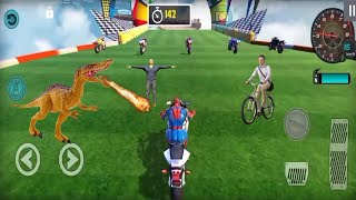 Spider Man Bike Geme #1| Android gameplay Ios gameplay |kids gemes|