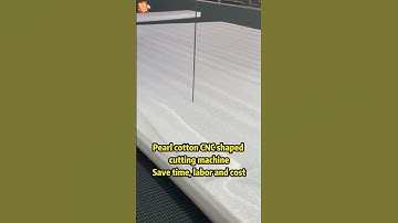 epe foam machine，foam cutting machine，foam machine，spongeCNC profiled cutting machine #epe #factory